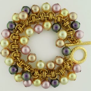 Barrel of Pearls Bracelet BR (Beginner to Beginner Plus)